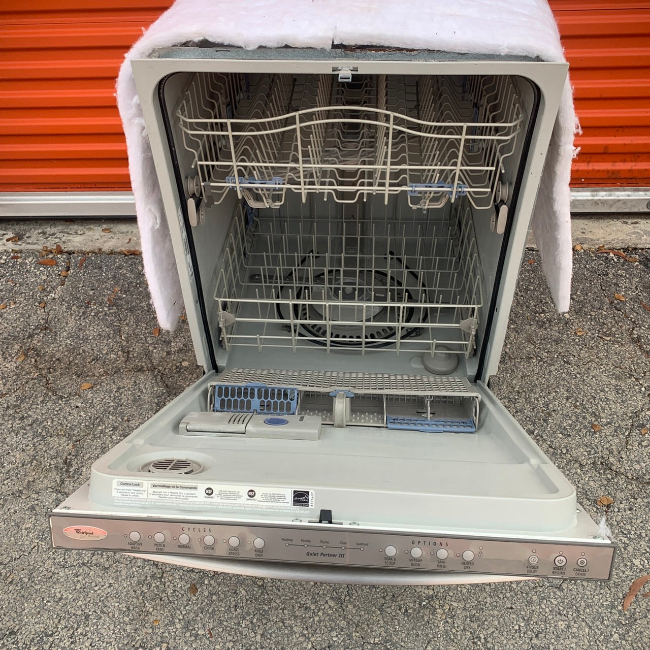 Whirlpool Stainless Steel Dishwasher Whirlpool Stainless Steel Dishwasher